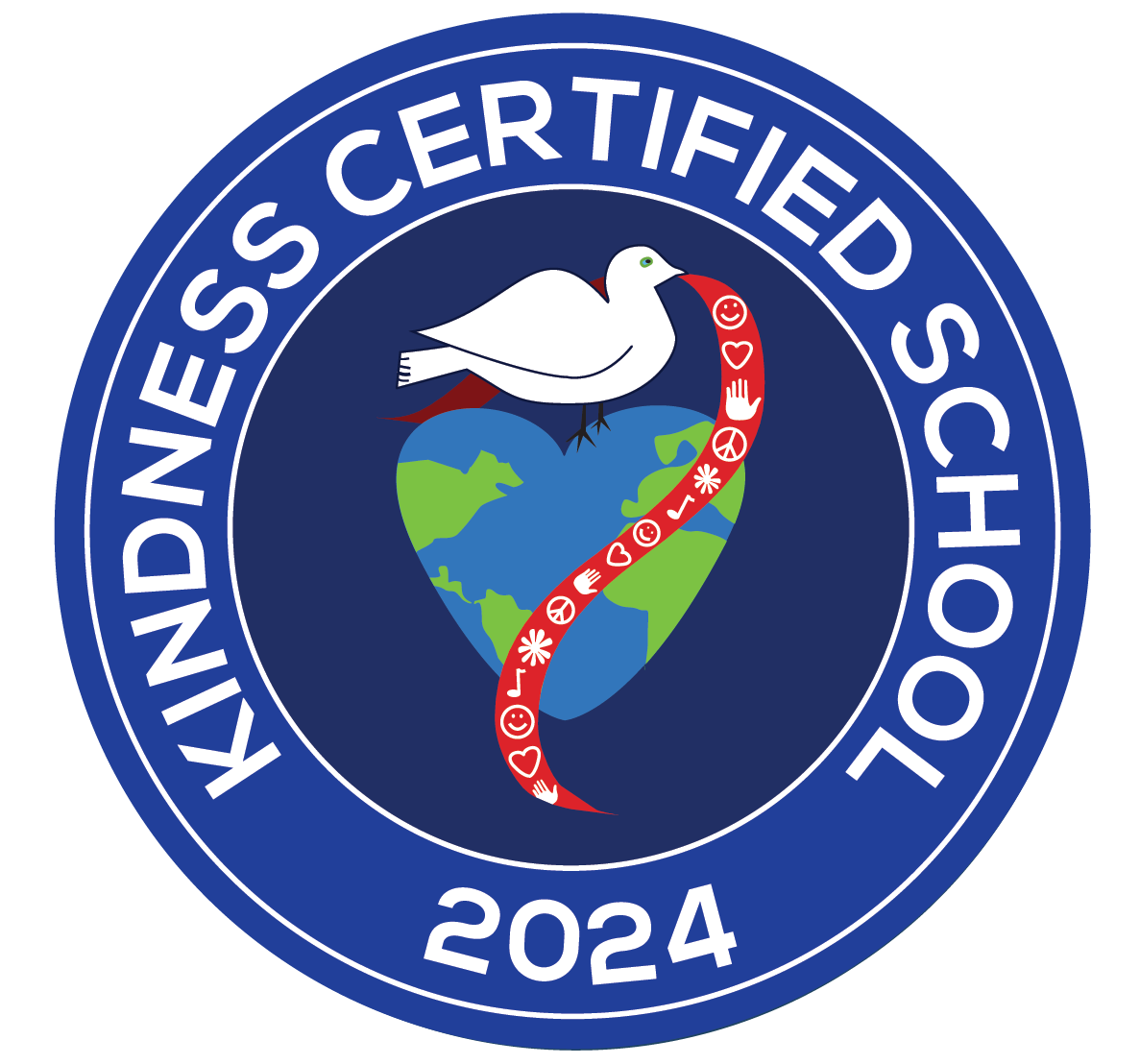2024 Kindness Certified School Window Cling The Great Kindness Challenge